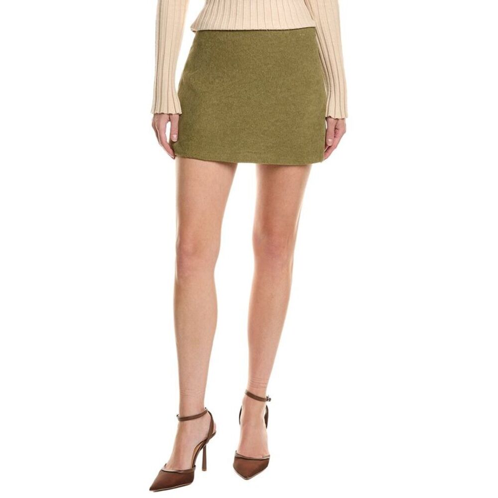 Colette Rose Womens  Mini Skirt, Green